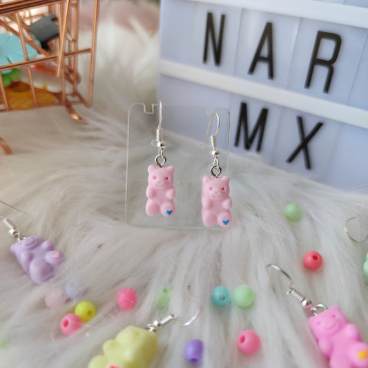 Aretes Panditas Pastel