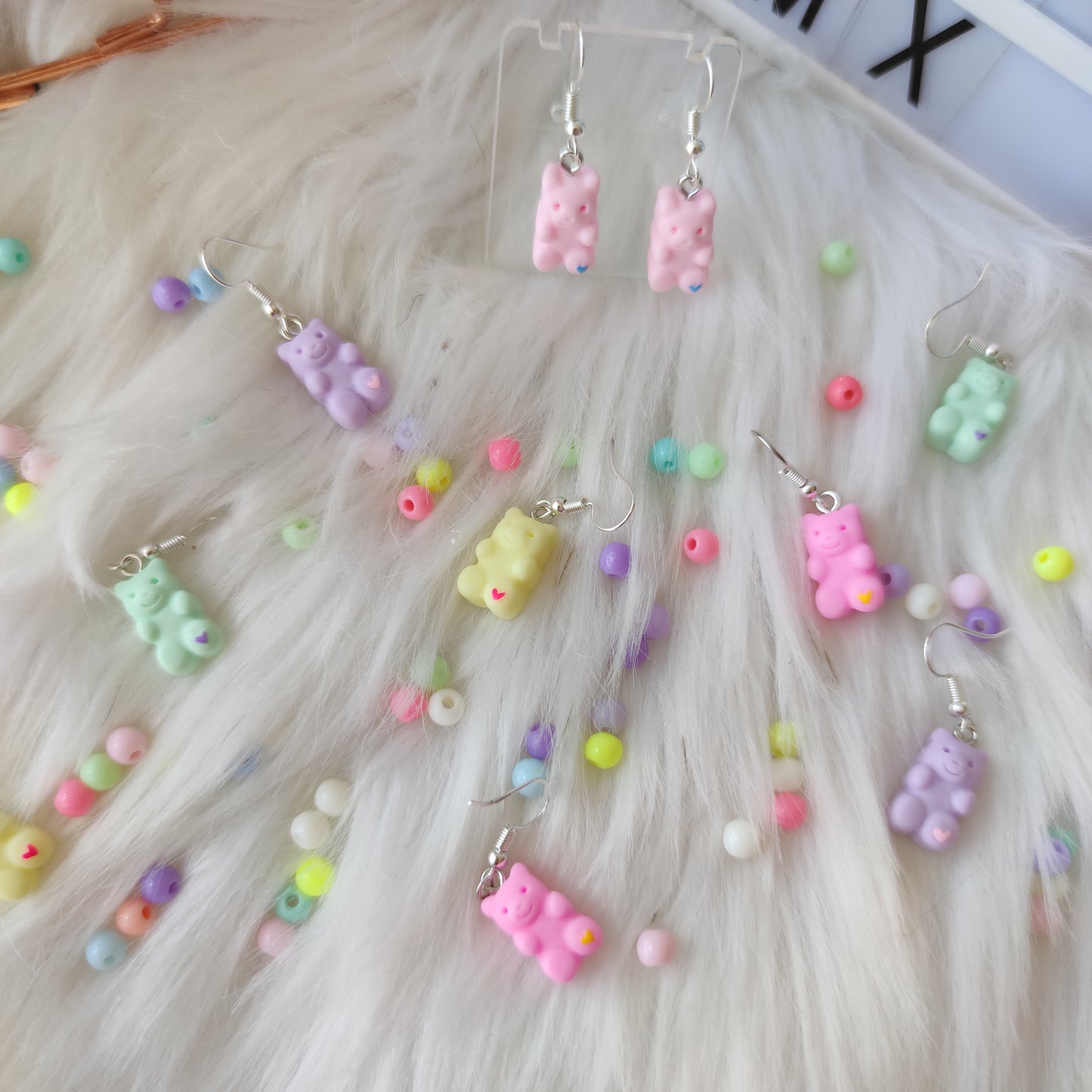 Aretes Panditas Pastel