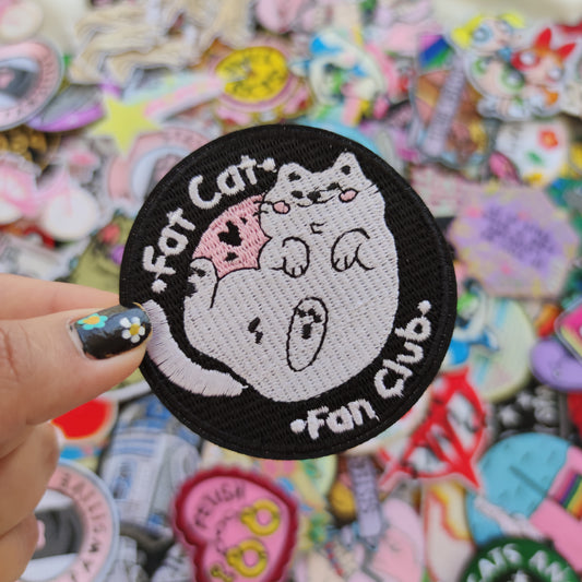 Parche Fat Cat Fan Club