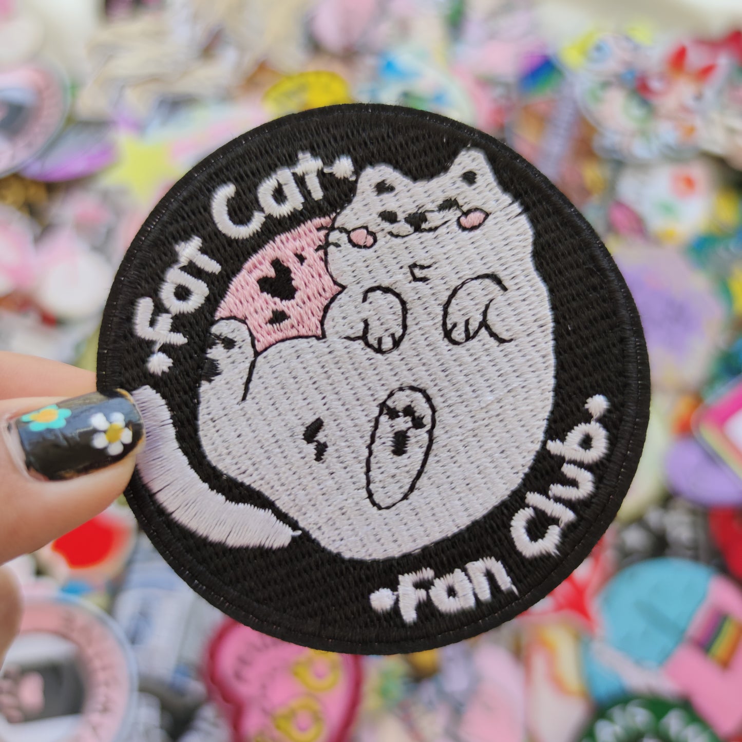 Parche Fat Cat Fan Club