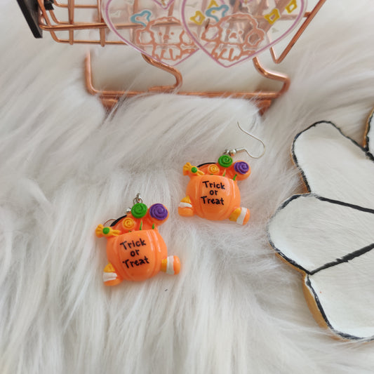 Aretes Trick or Treat Halloween