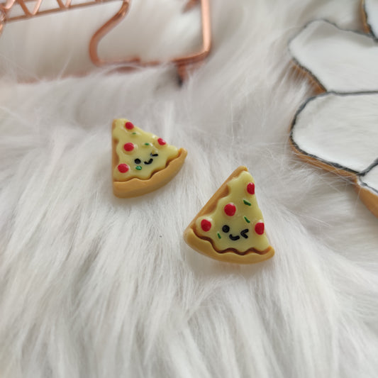 Aretes Rebanada de Pizza