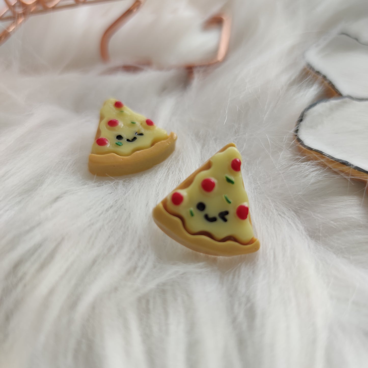 Aretes Rebanada de Pizza