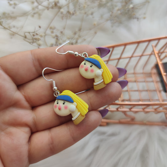 Aretes La Joven de la Perla