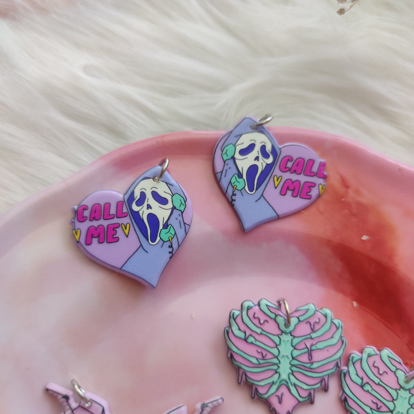 Aretes Calaveras