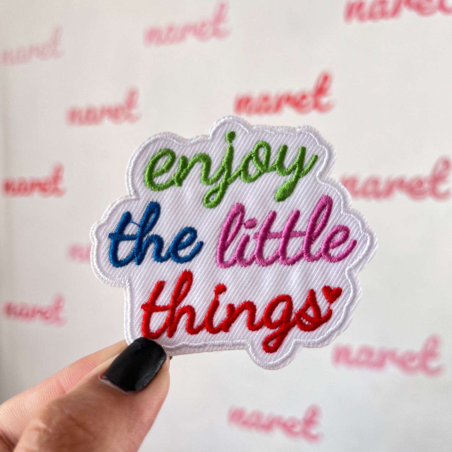 Parche Enjoy the little things