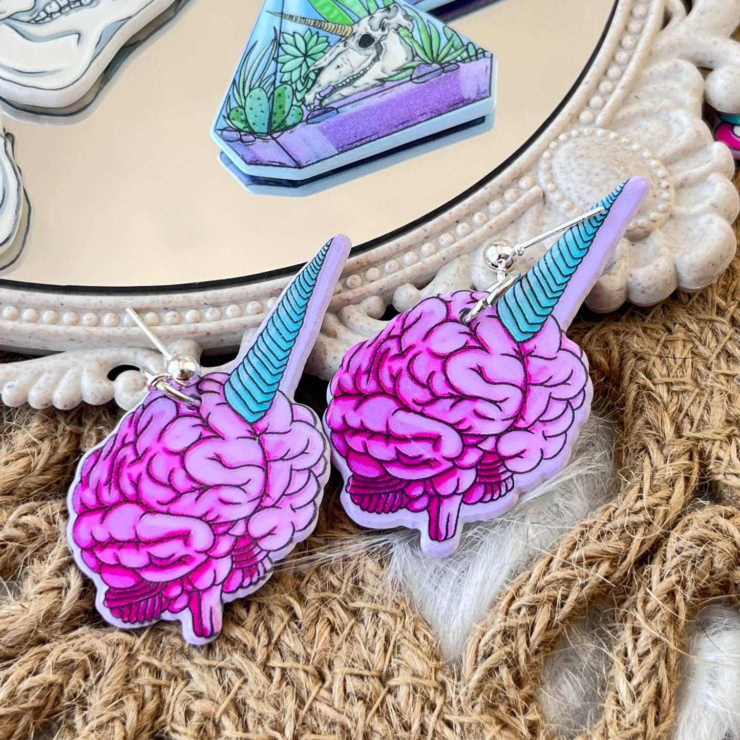 Aretes Unicorn