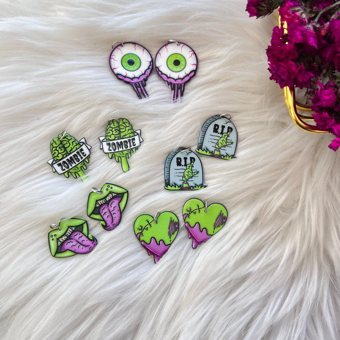 Aretes Zombie