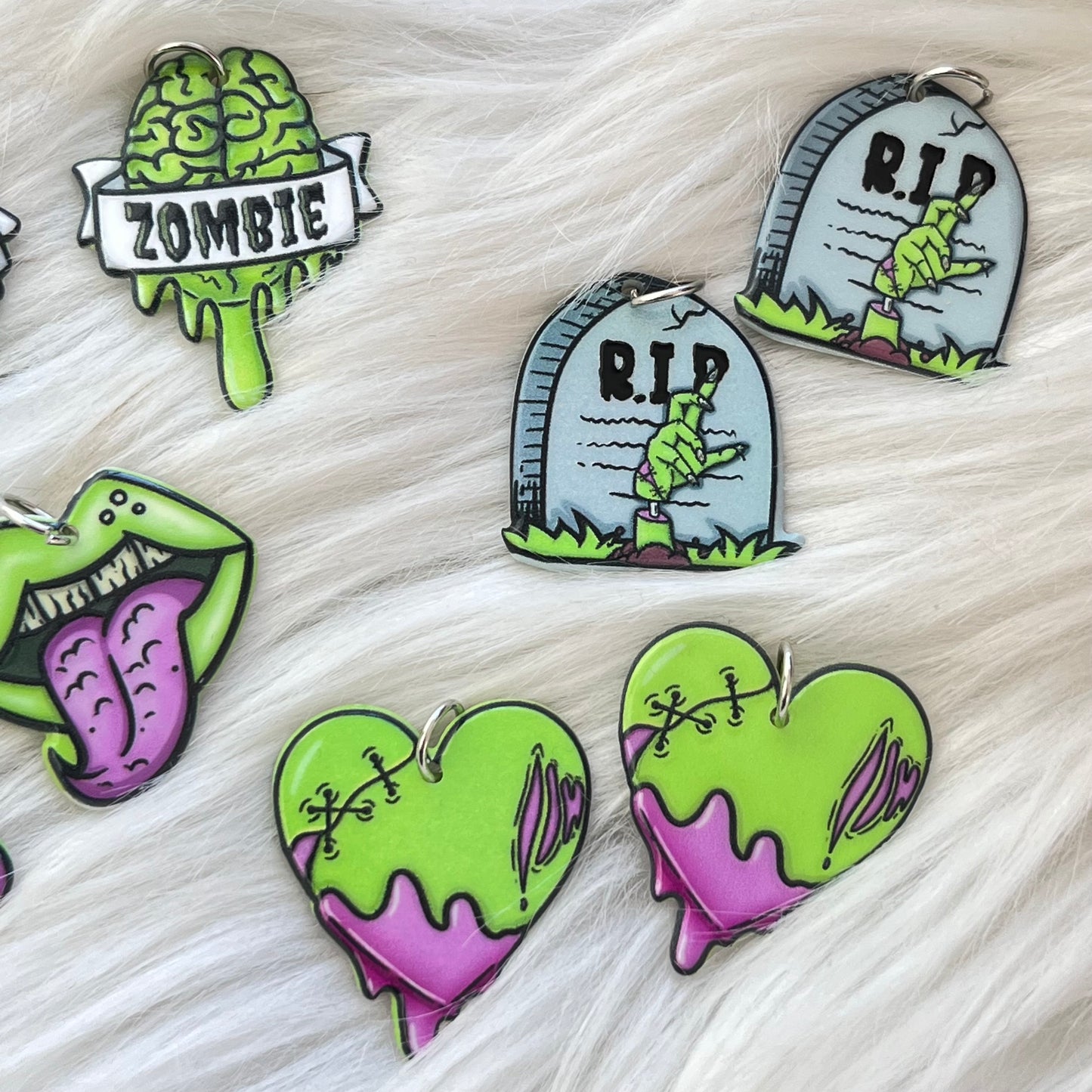 Aretes Zombie