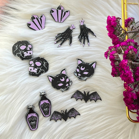 Aretes Black Witch