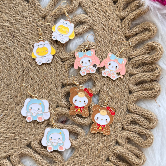 Aretes Sanrio Pijama