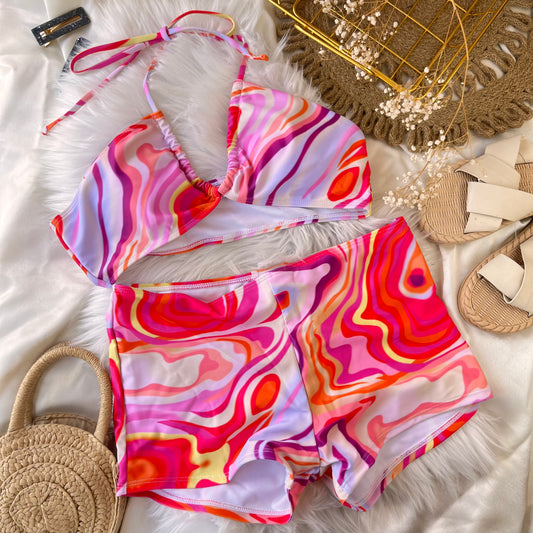Bikini Groovy Rosa