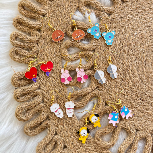 Aretes Mini BTS