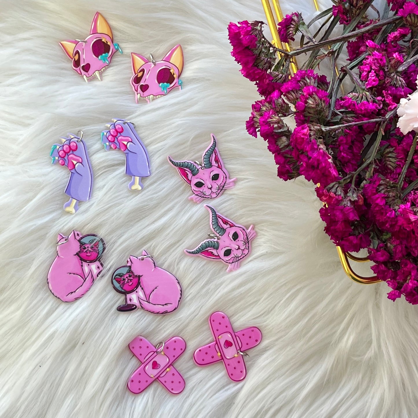 Aretes Gatos