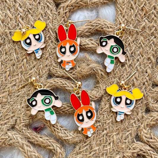 Aretes Chicas Superpoderosas