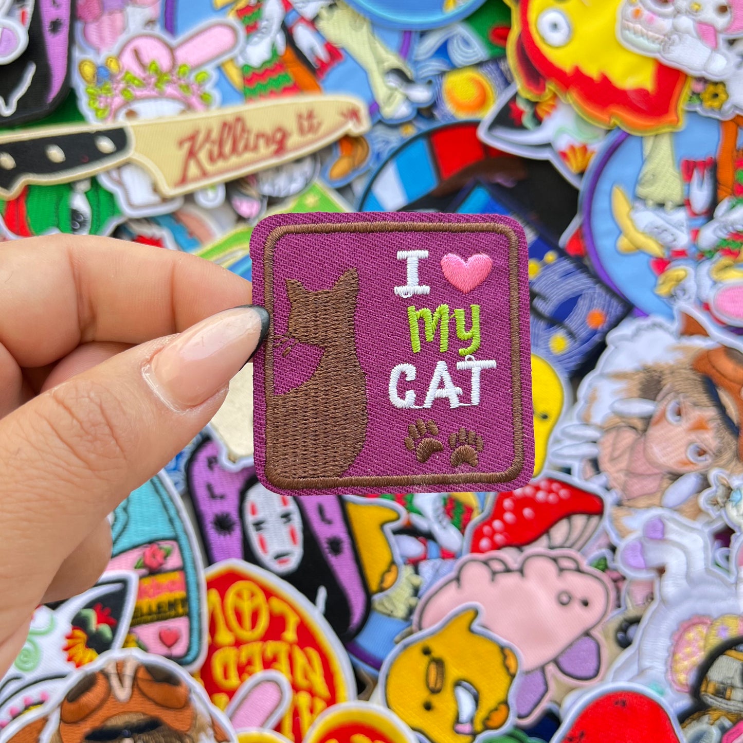 Parche I LOVE MY CAT