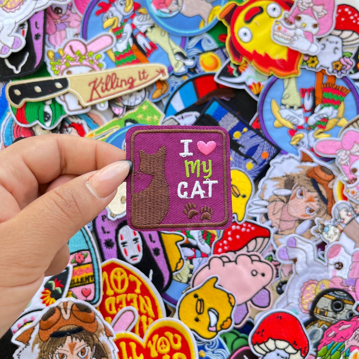 Parche I LOVE MY CAT