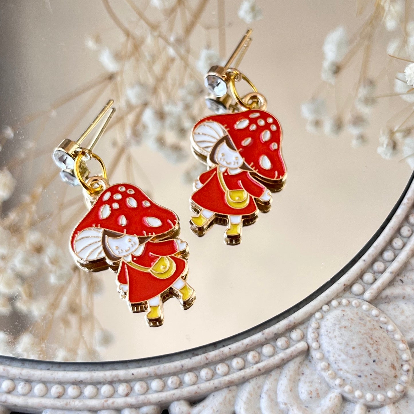 Aretes Honguito
