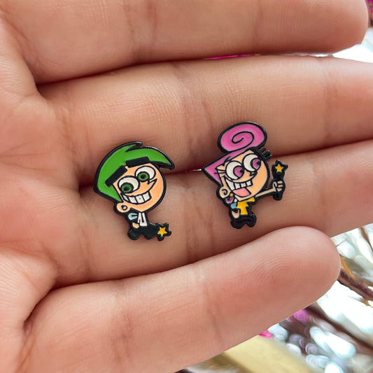 Aretes Mini Padrinos Mágicos