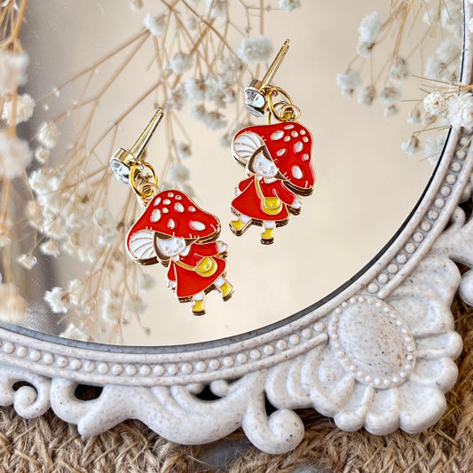 Aretes Honguito