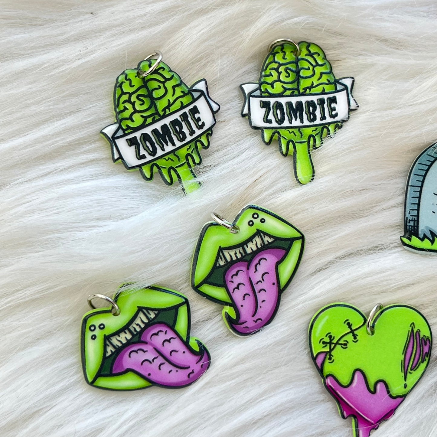 Aretes Zombie