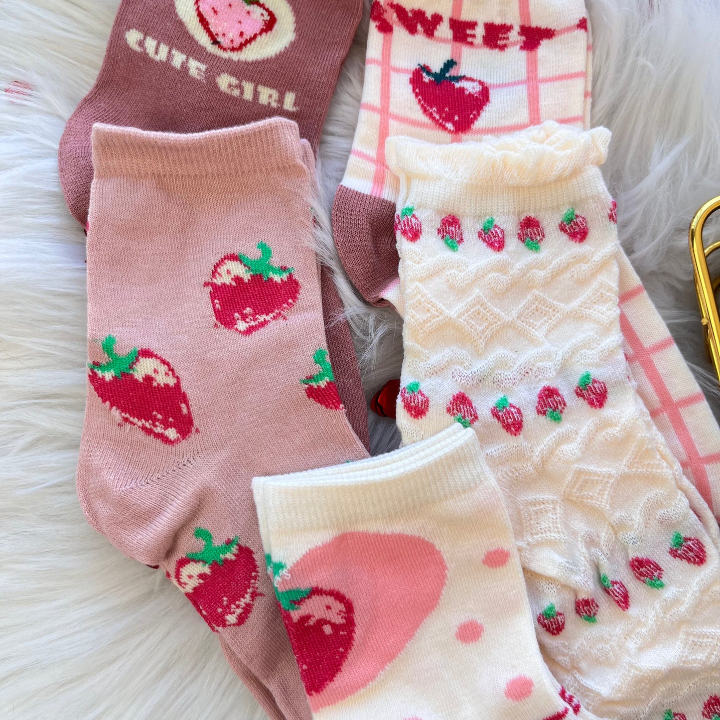 Calcetas Strawberry