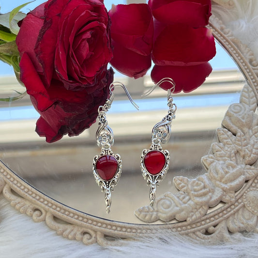 Aretes Espejo Gótico